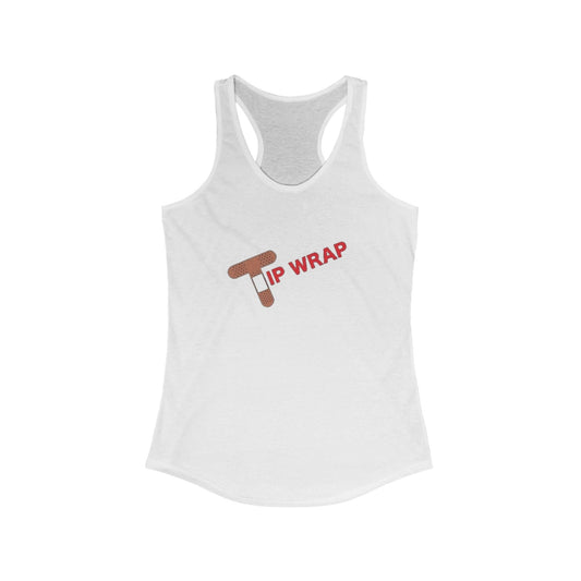 Wrap Your Tip Women's Ideal Racerback Tank