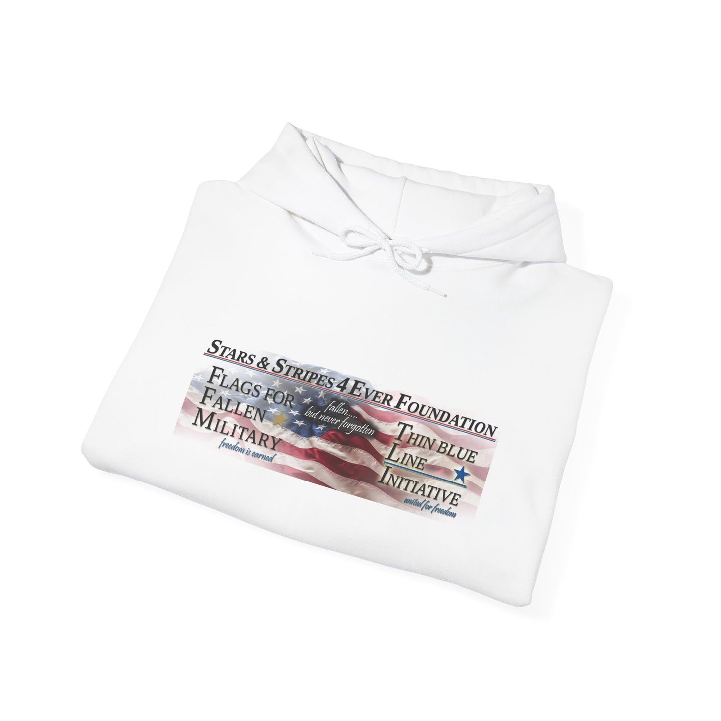 Stars Stripes 4 Ever Foundation Unisex Heavy Blend™ Hooded Sweatshirt