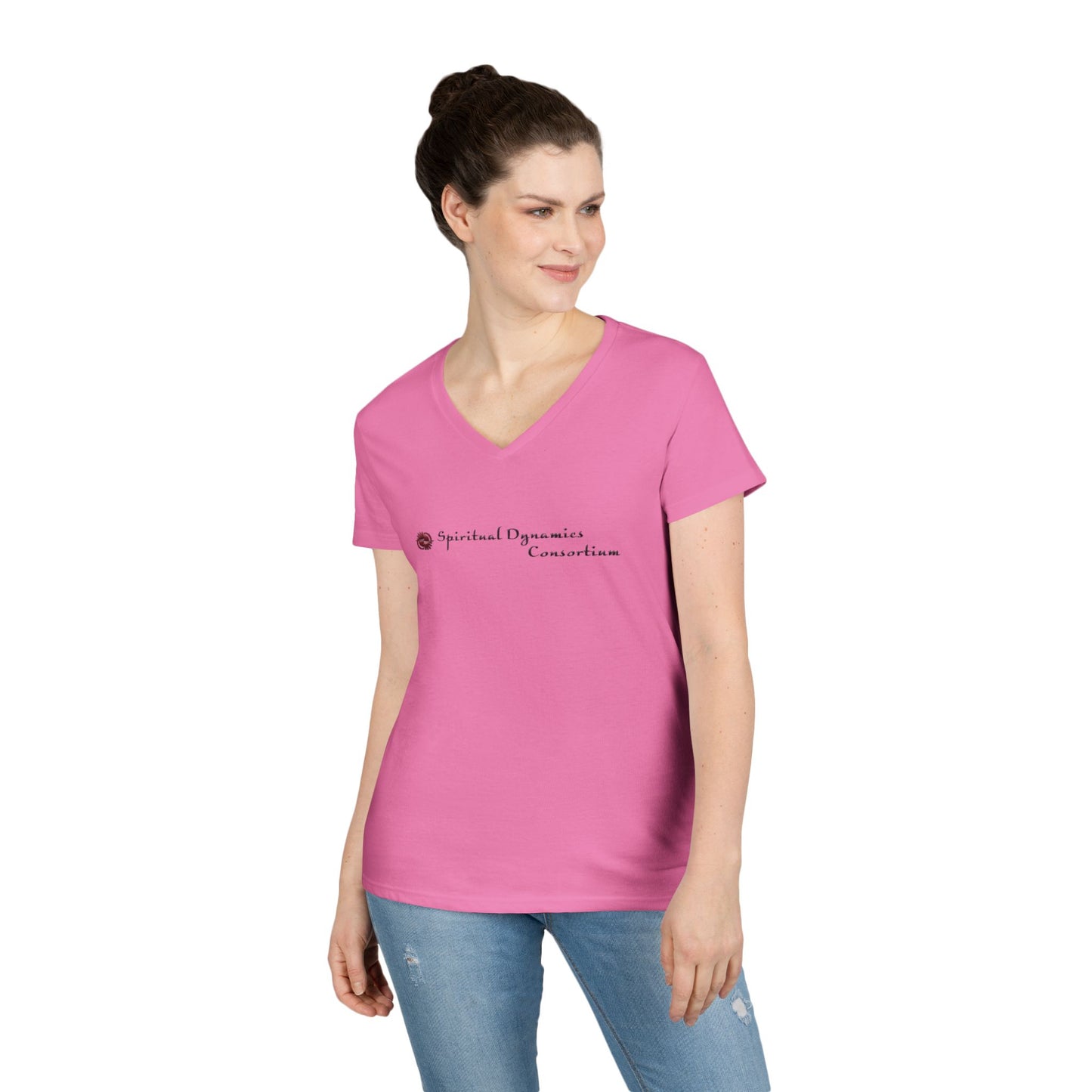 Spiritual Dynamics Consortium Ladies' V-Neck T-Shirt