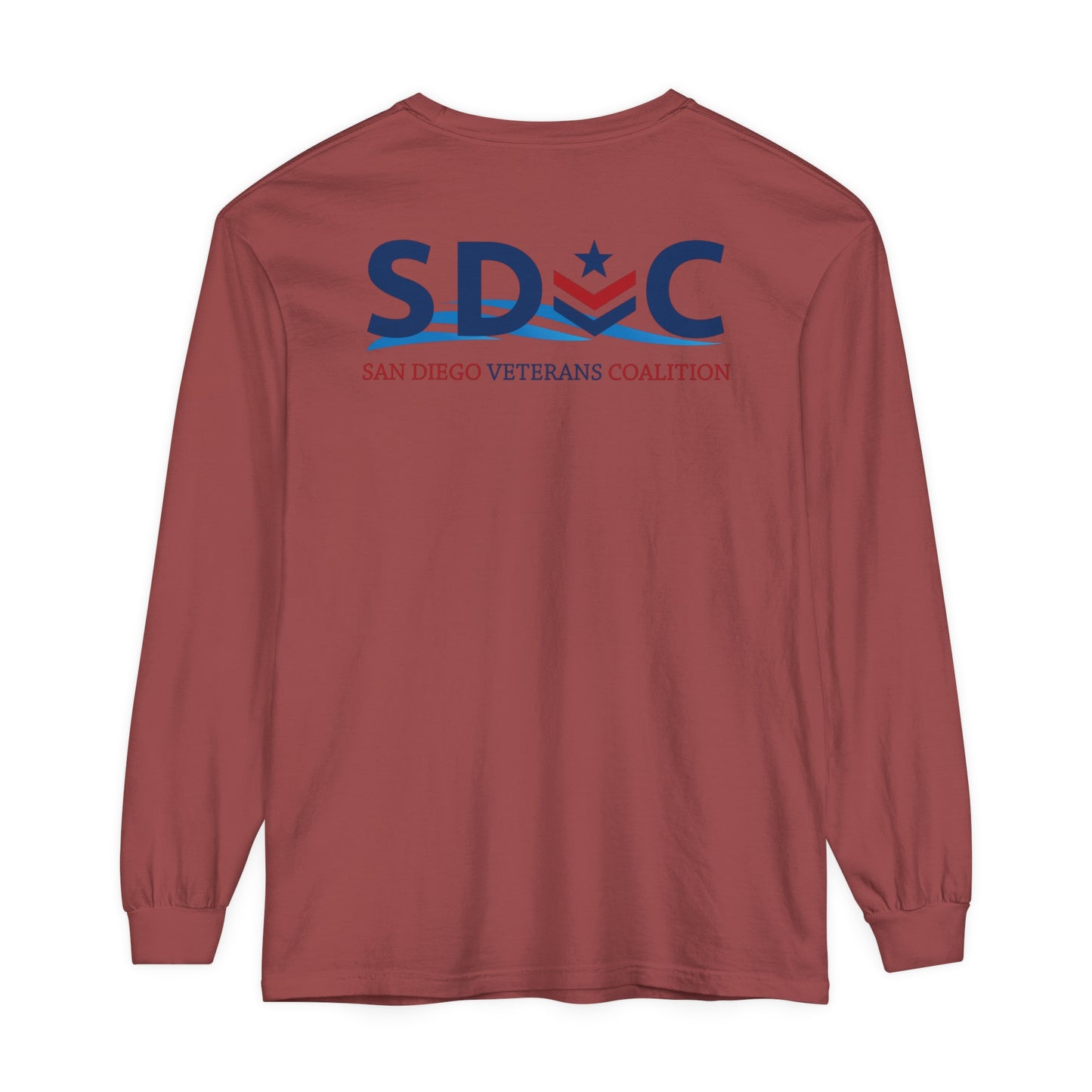 SDVC Unisex Garment-dyed Long Sleeve T-Shirt