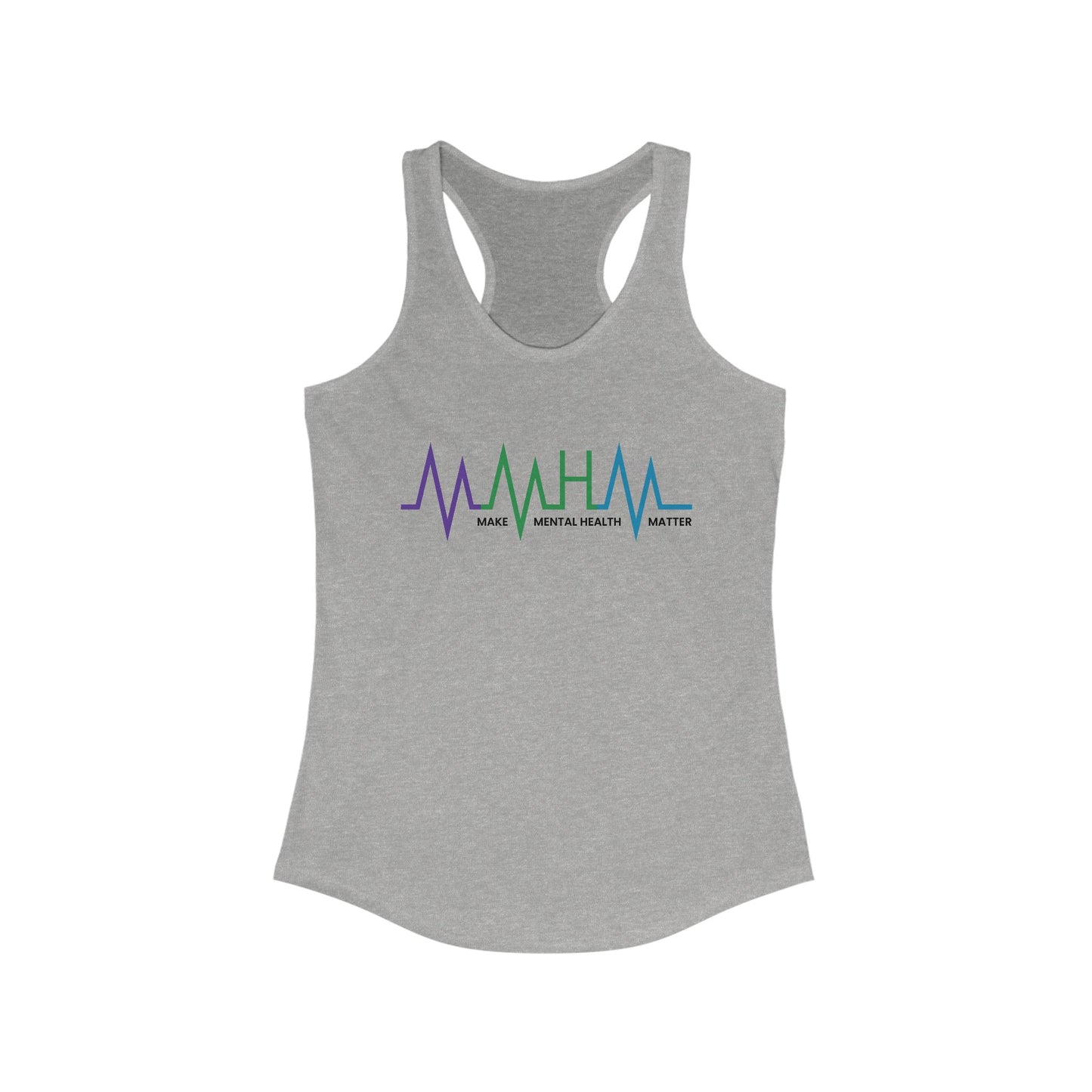 Make Mental Health Matter Women's Ideal Racerback Tank