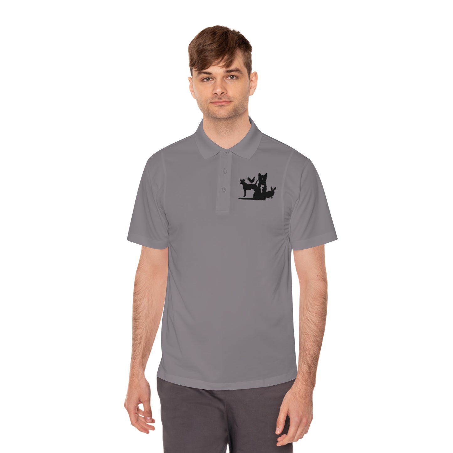 Lake Lowell Animal Rescue Men's Sport Polo Shirt