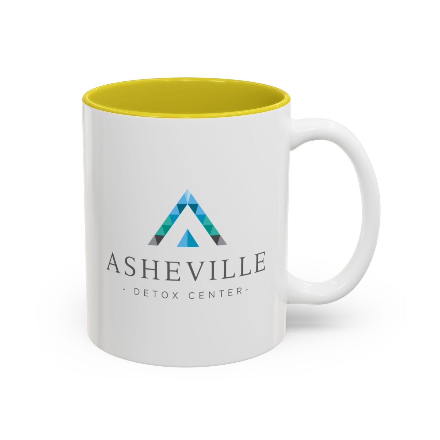 Asheville Detox Center Two-Tone Accent Mug (11oz, 15oz)
