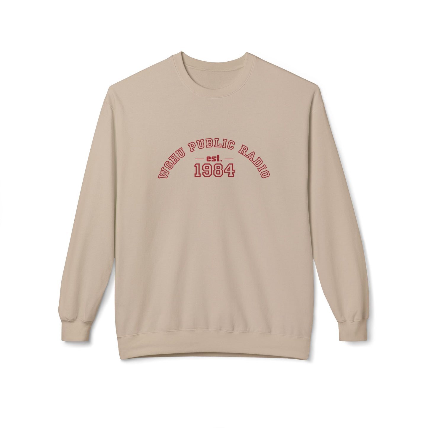 WSHU Radio Unisex Midweight Softstyle Fleece Crewneck Sweatshirt