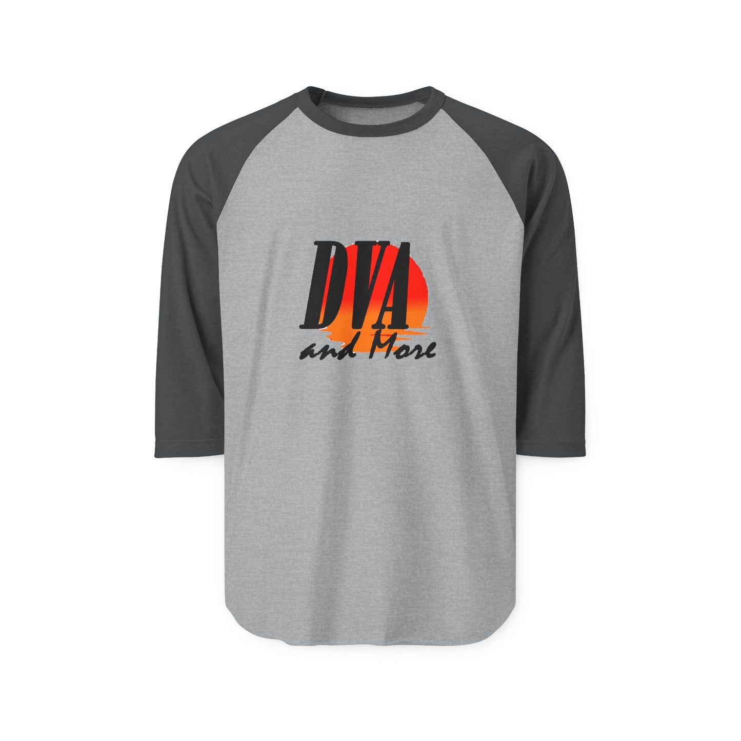DVA Unisex Three-Quarter Sleeve Raglan Shirt