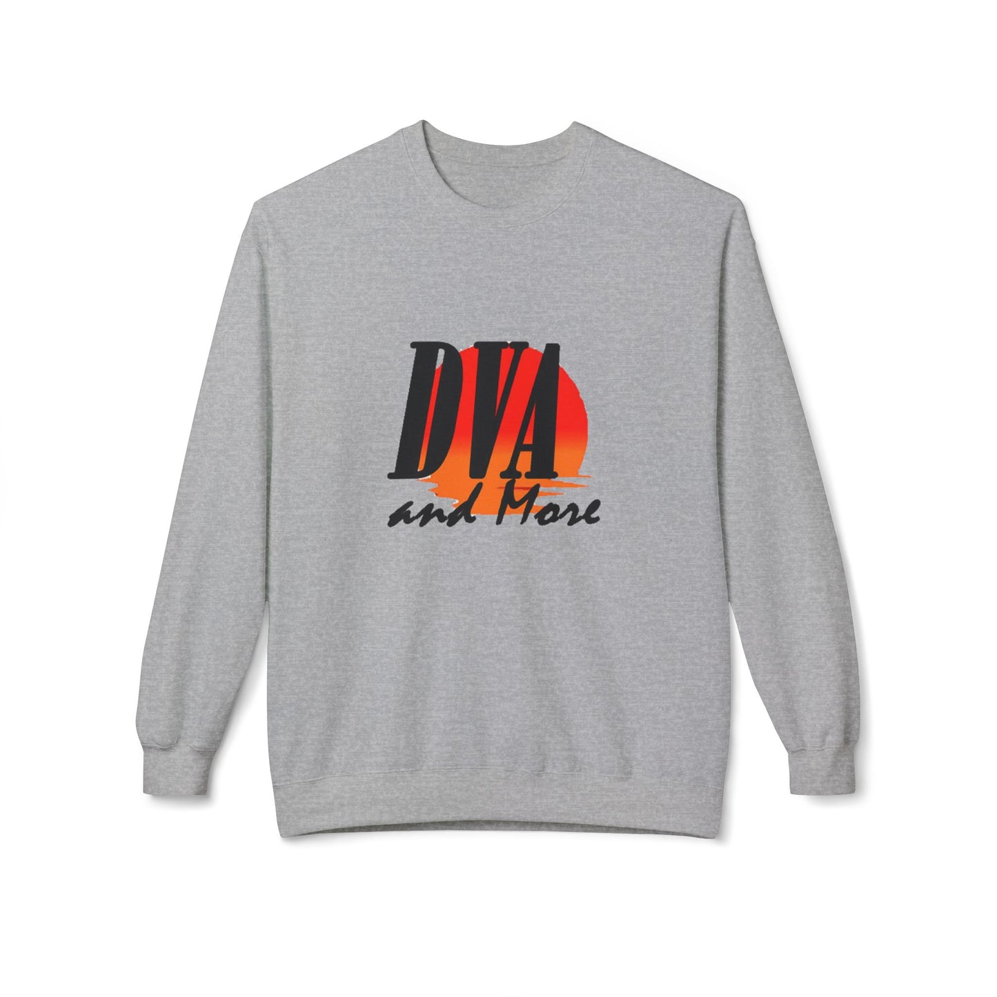 DVA Unisex Midweight Softstyle Fleece Crewneck Sweatshirt