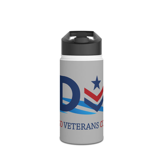 SDVC Stainless Steel Water Bottle, Standard Lid