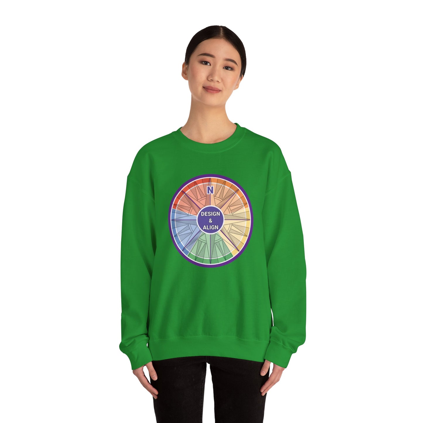 Design and Align Legacy Group Unisex Heavy Blend™ Crewneck Sweatshirt