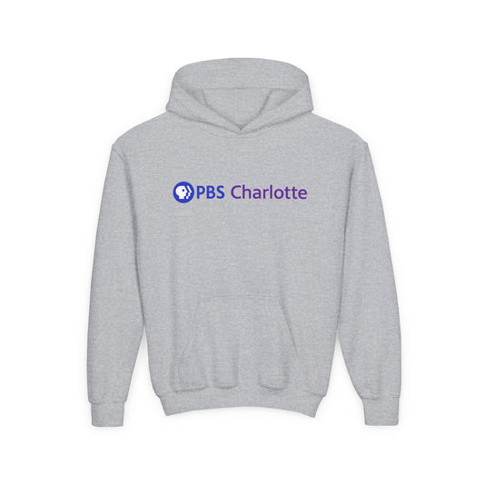 PBS Charlotte Youth Heavy Blend Hooded Sweatshirt