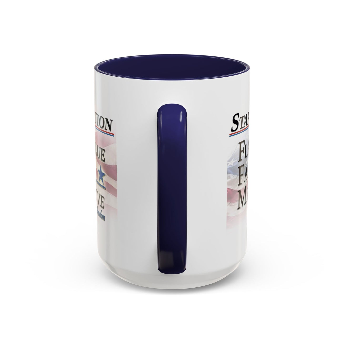 Stars Stripes 4 Ever Foundation Accent Coffee Mug (11, 15oz)