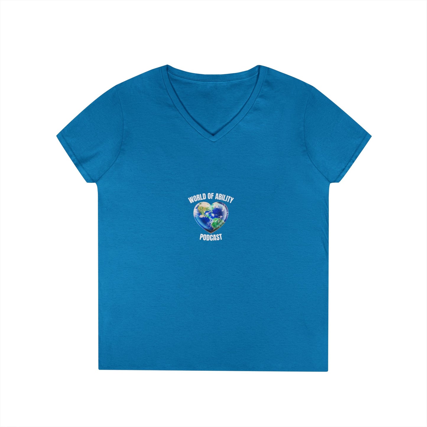 World Ability Network Ladies' V-Neck T-Shirt