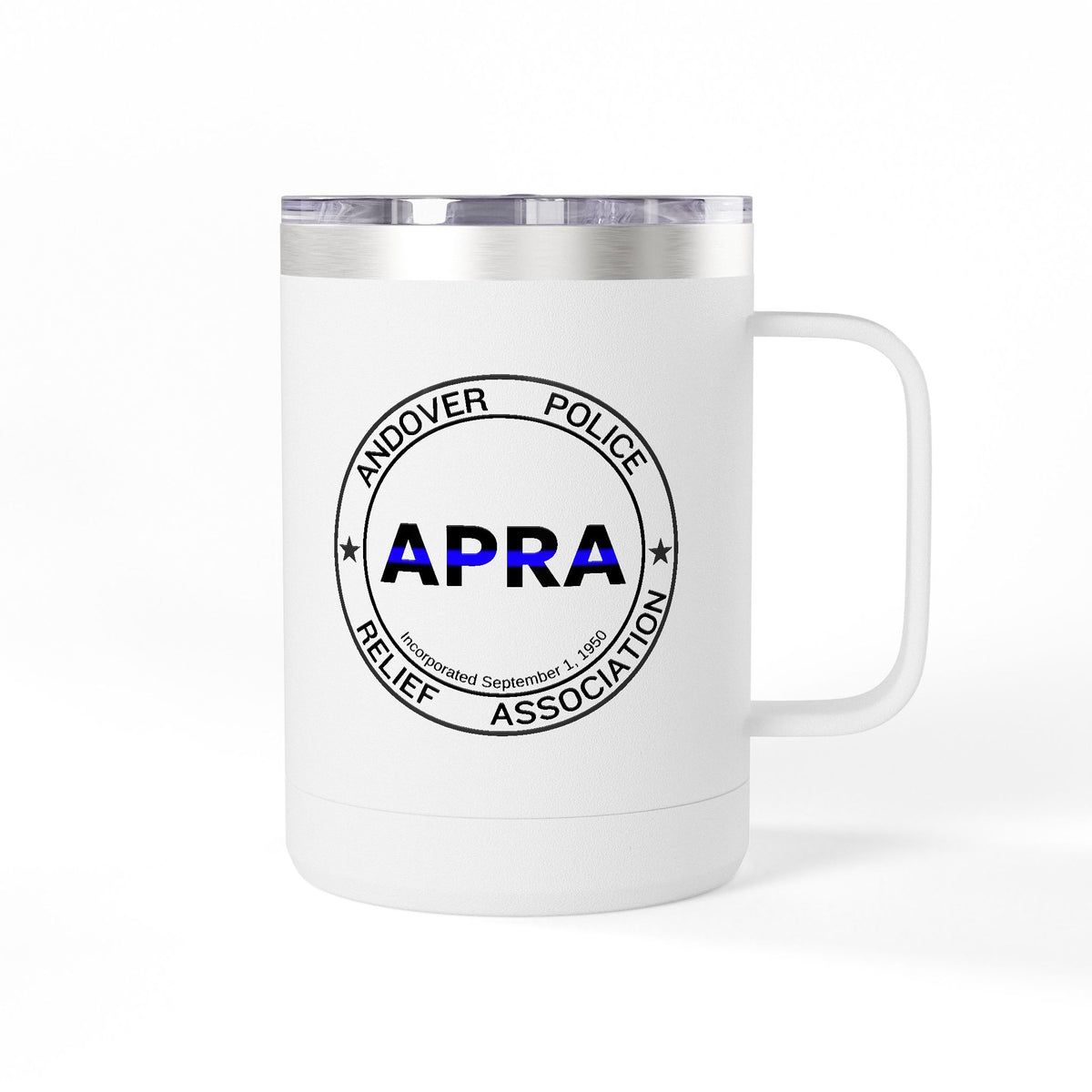 Andover Police Relief Association Coffee Mug Tumbler, 15oz