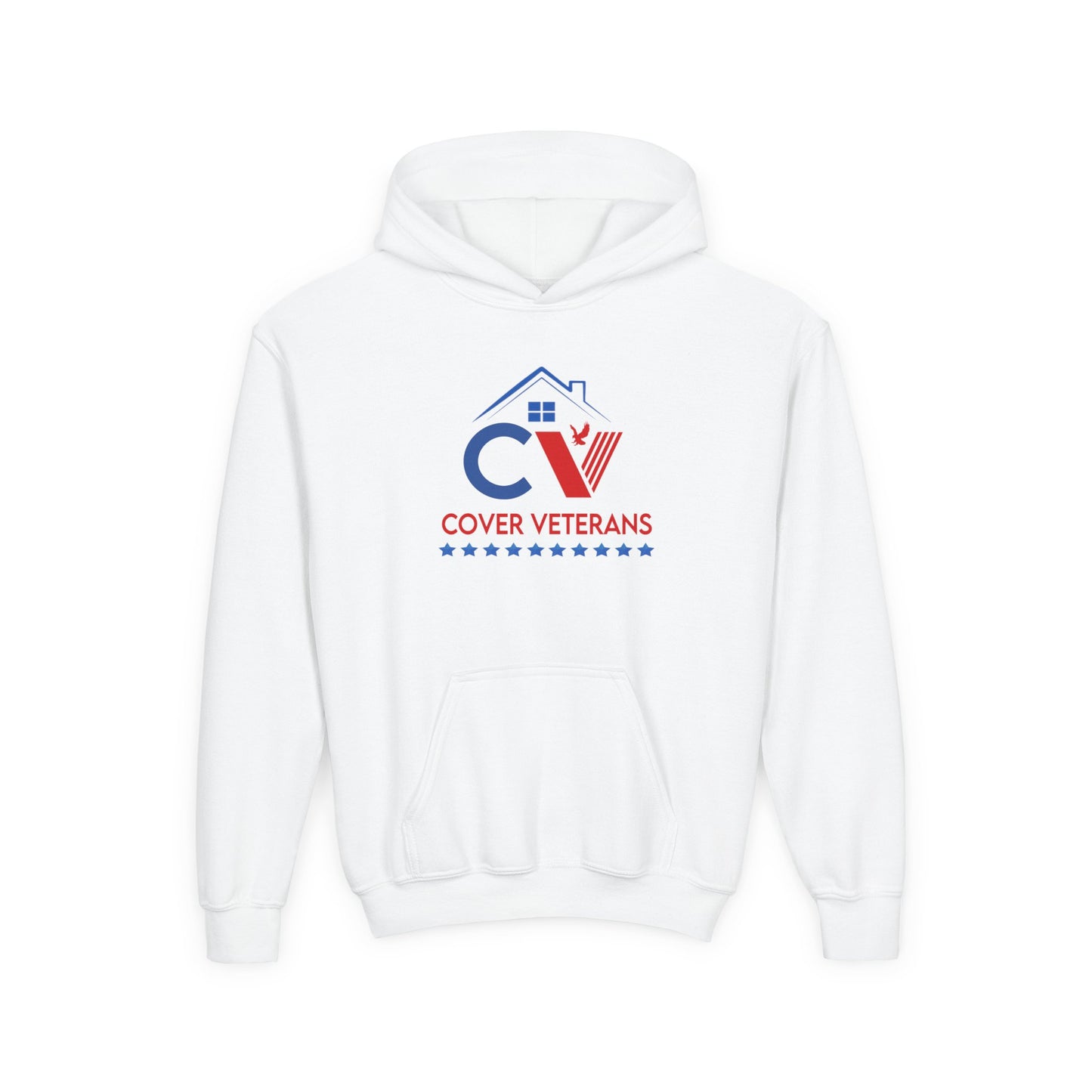 Cover Veterans Youth Heavy Blend Hooded Sweatshirt