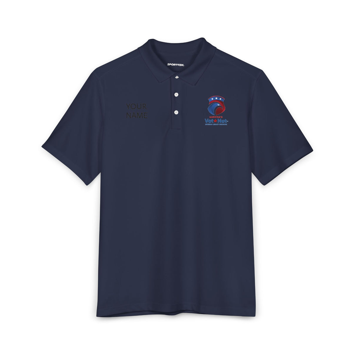 Veteran Legacy Sport-Tek® Men's UV Micropique Polo