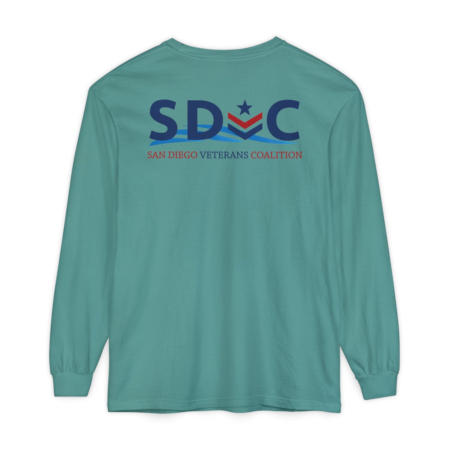 SDVC Unisex Garment-dyed Long Sleeve T-Shirt
