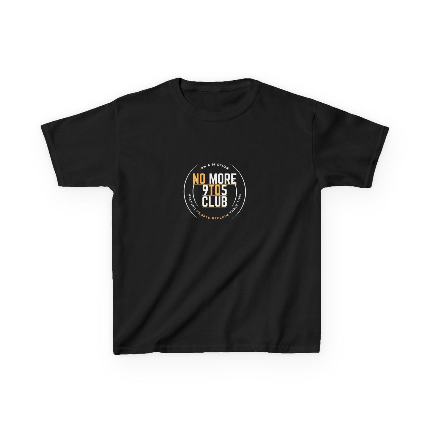 The No More 9 To 5 Kids Heavy Cotton™ Tee
