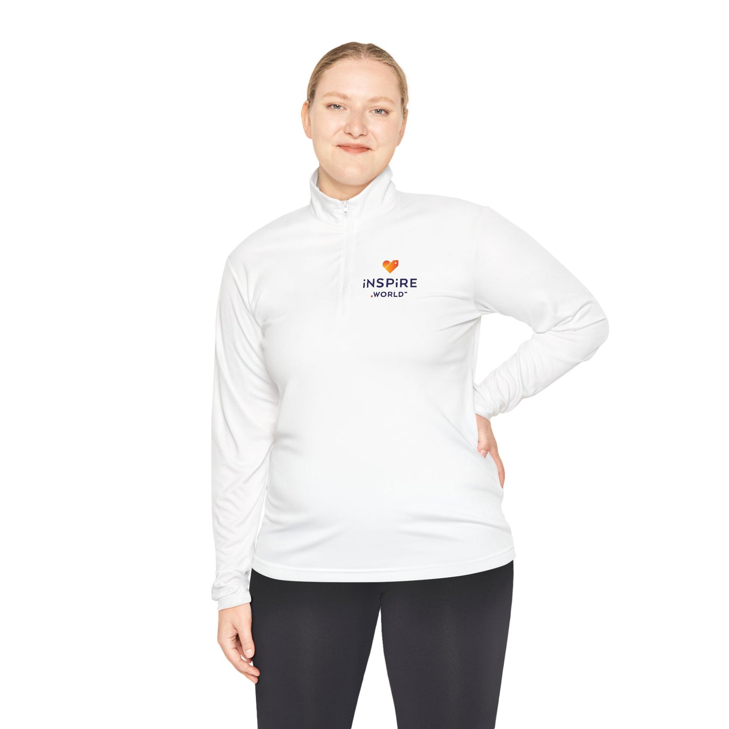 Inspire.World Unisex Quarter-Zip Pullover