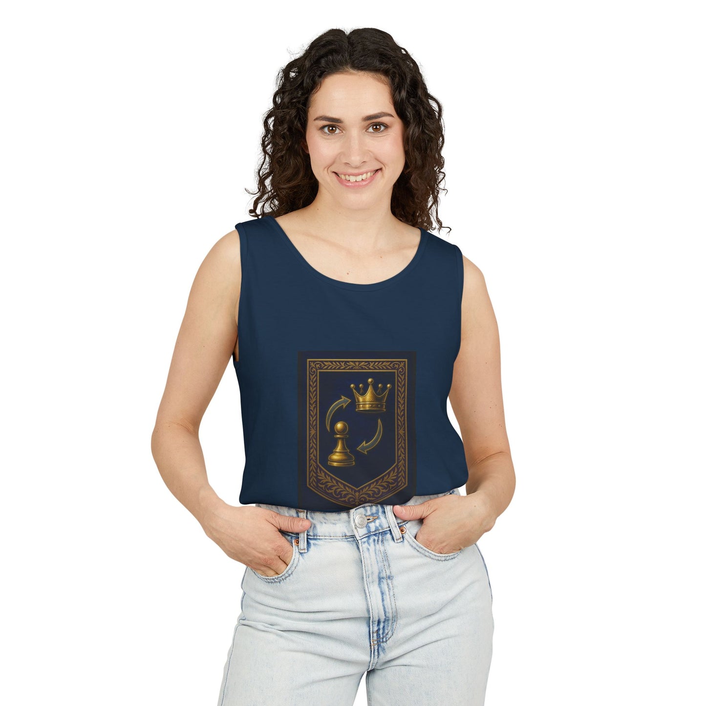 It Starts with One Unisex Garment-Dyed Tank Top