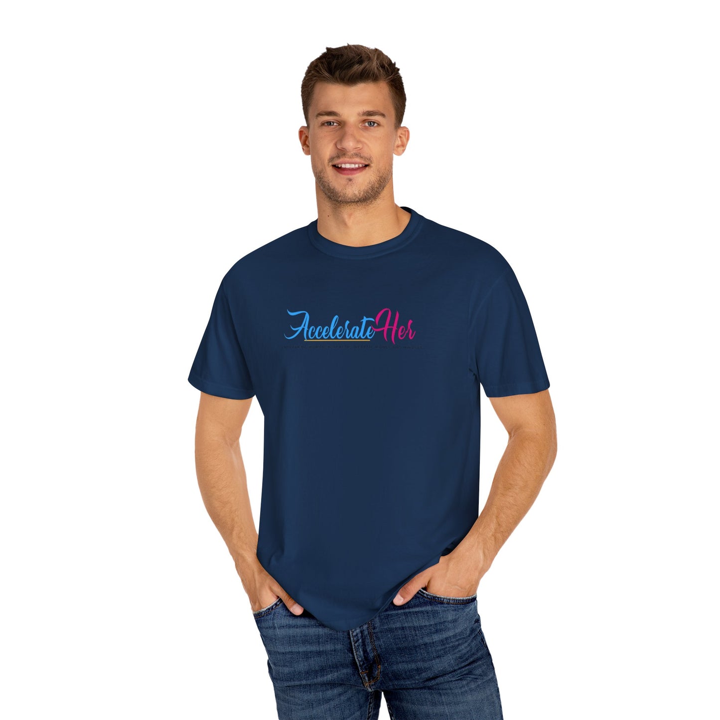 AccelerateHer Unisex Garment-Dyed T-shirt