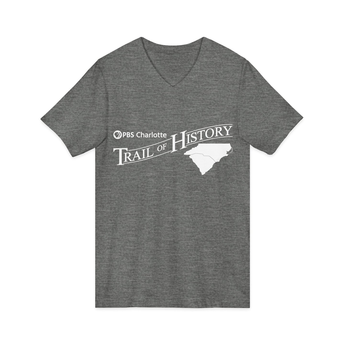 PBS Charlotte TOH Unisex Jersey Short Sleeve V-Neck Tee