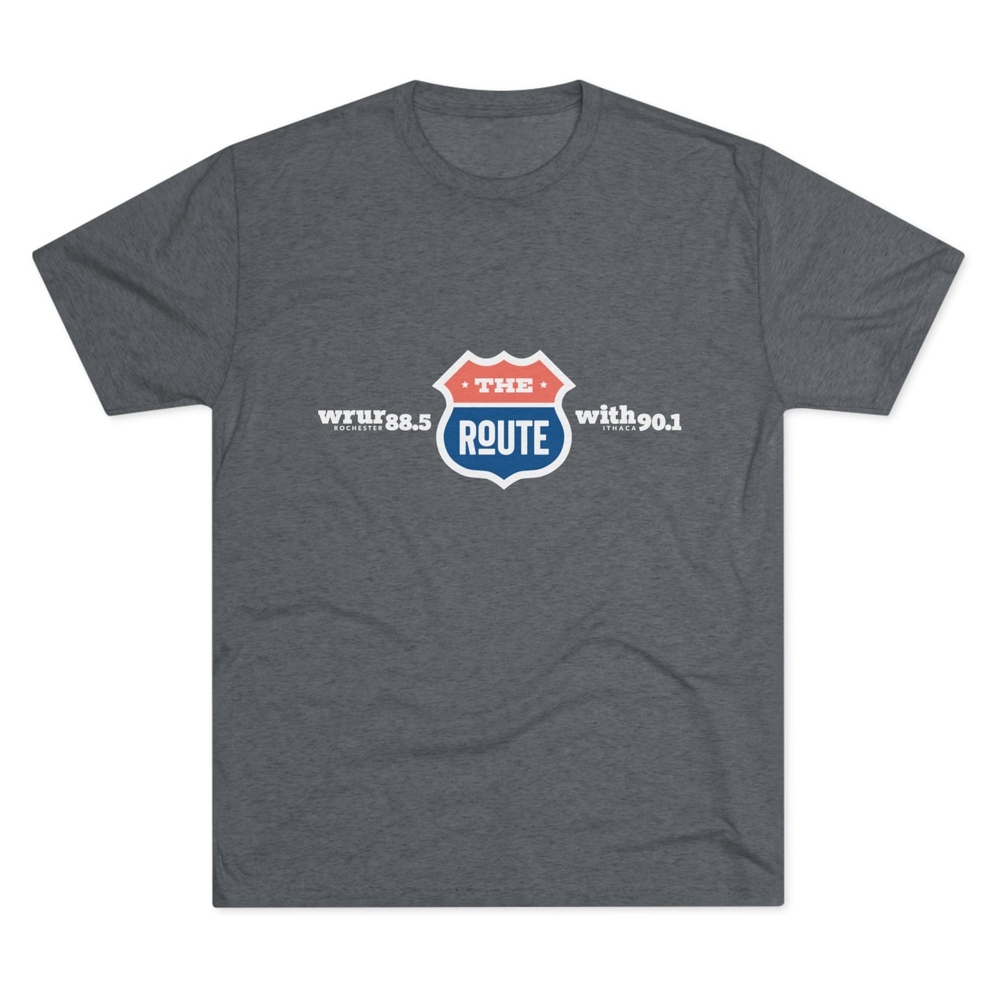 The Route Men's Tri-Blend Crew Tee