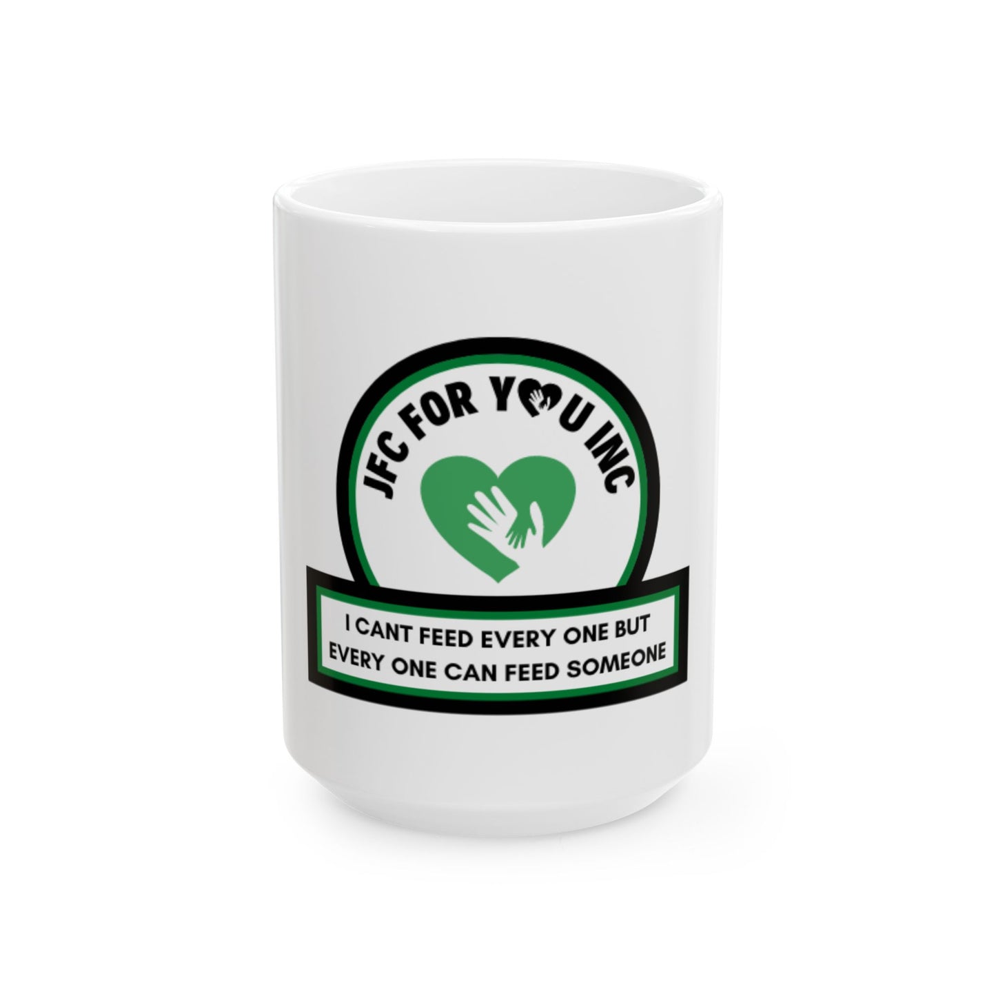 JFC For You Inc Ceramic Mug, (11oz, 15oz)