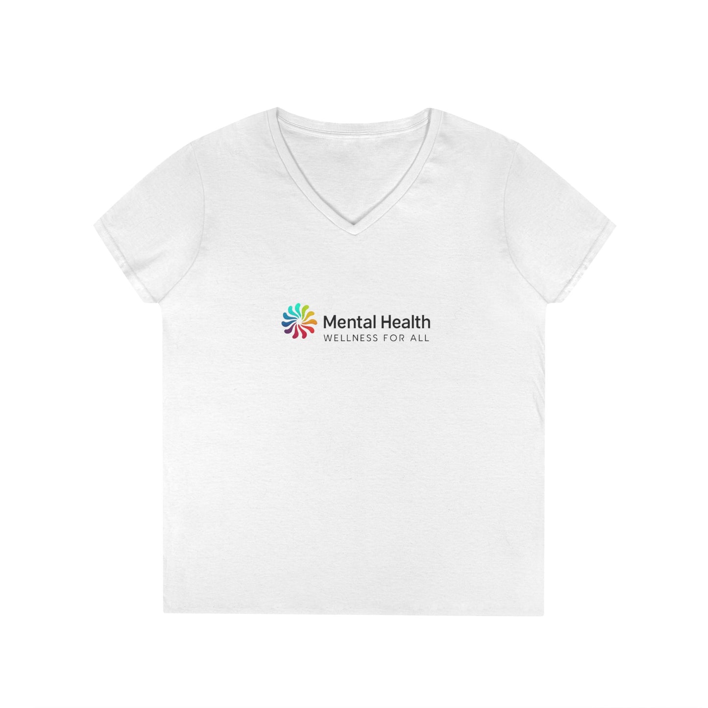 Mental Health Wellness Ladies' V-Neck T-Shirt