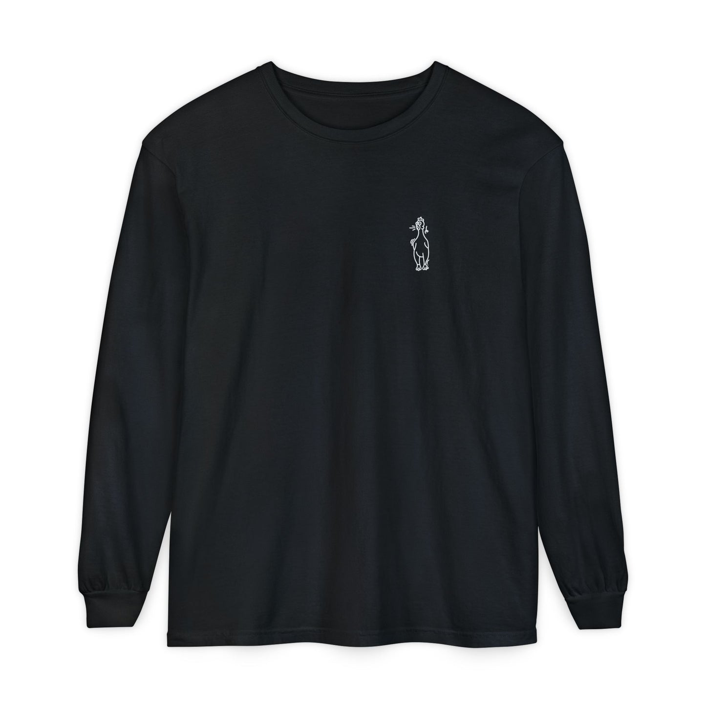 Westie Merch Unisex Garment-dyed Long Sleeve T-Shirt