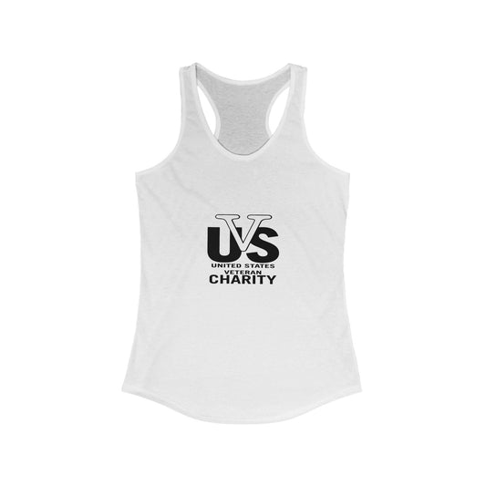 US Veterans Charity Women's Ideal Racerback Tank