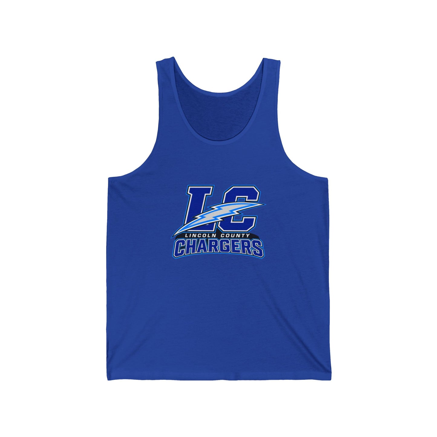 LC Chargers Unisex Jersey Tank
