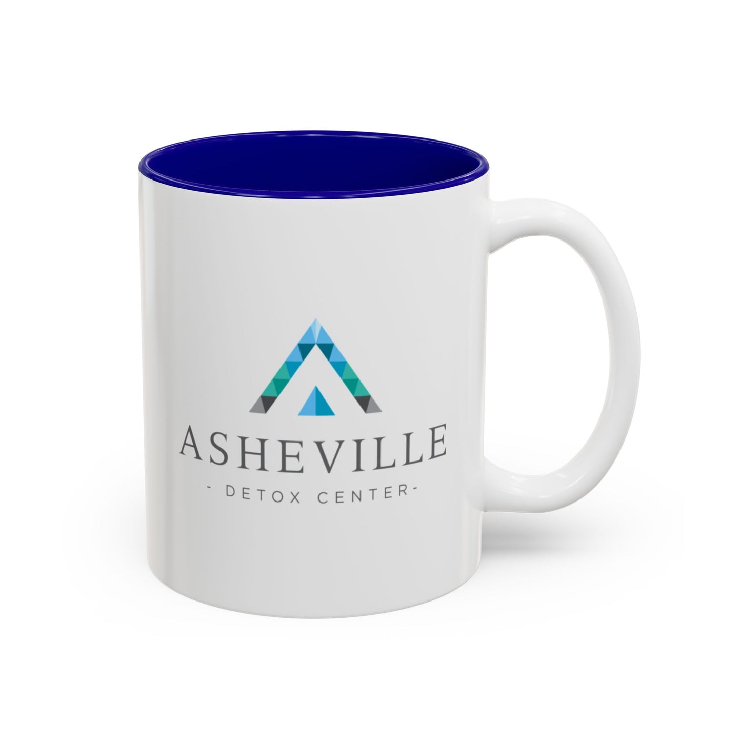 Asheville Detox Center Two-Tone Accent Mug (11oz, 15oz)