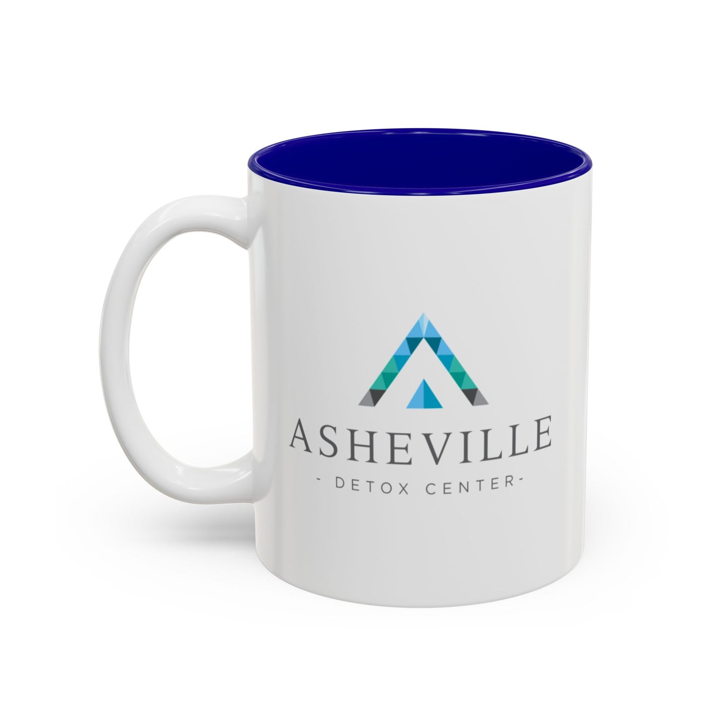 Asheville Detox Center Two-Tone Accent Mug (11oz, 15oz)