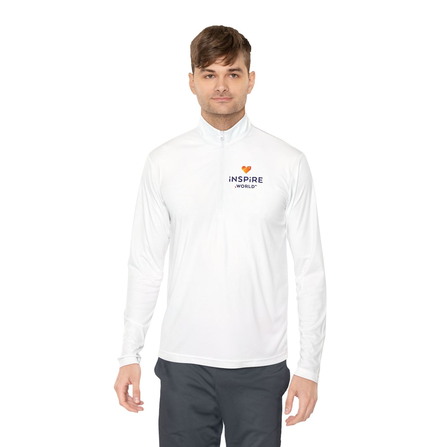 Inspire.World Unisex Quarter-Zip Pullover