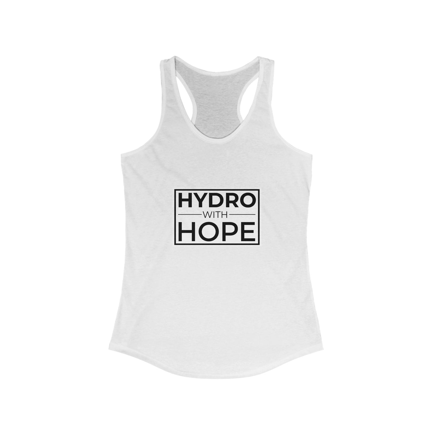 Hydro with Hope Women's Ideal Racerback Tank