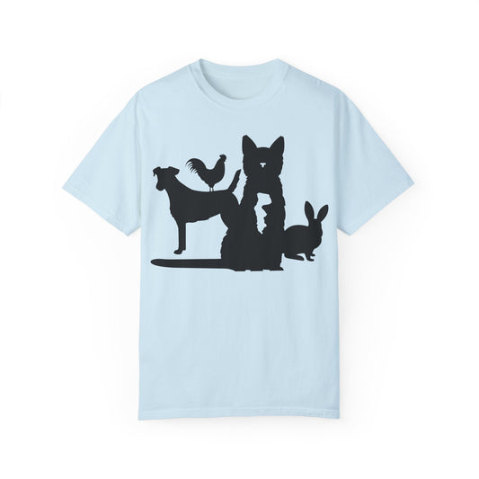 Lake Lowell Animal Rescue Unisex Garment-Dyed T-shirt