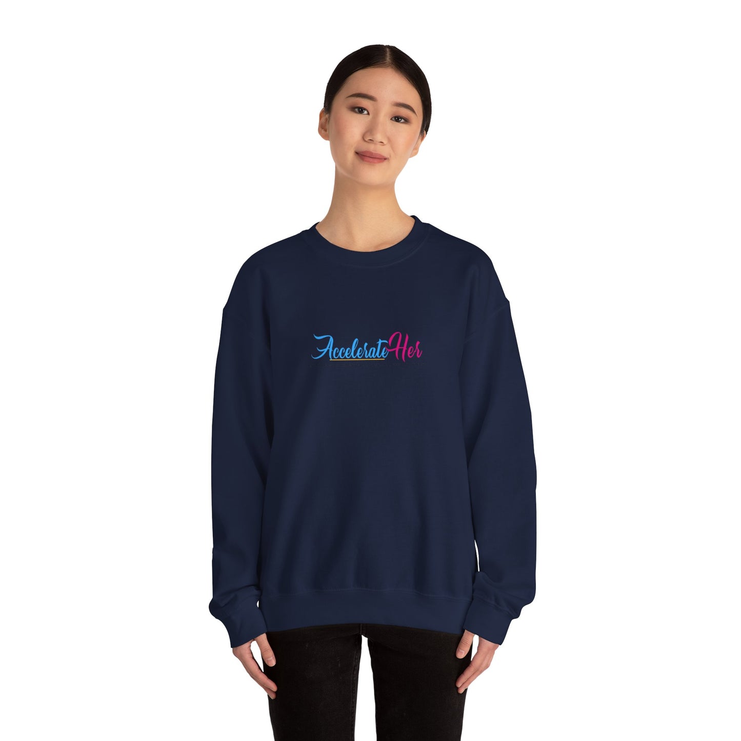 AccelerateHer Unisex Heavy Blend™ Crewneck Sweatshirt