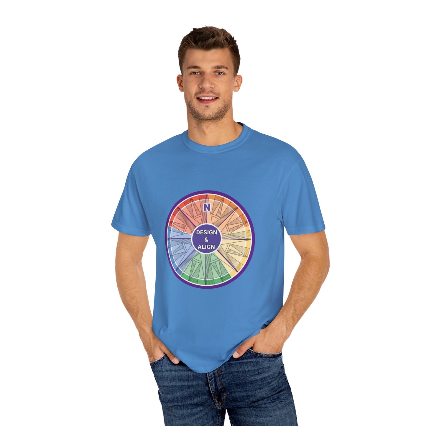Design and Align Legacy Group Unisex Garment-Dyed T-shirt
