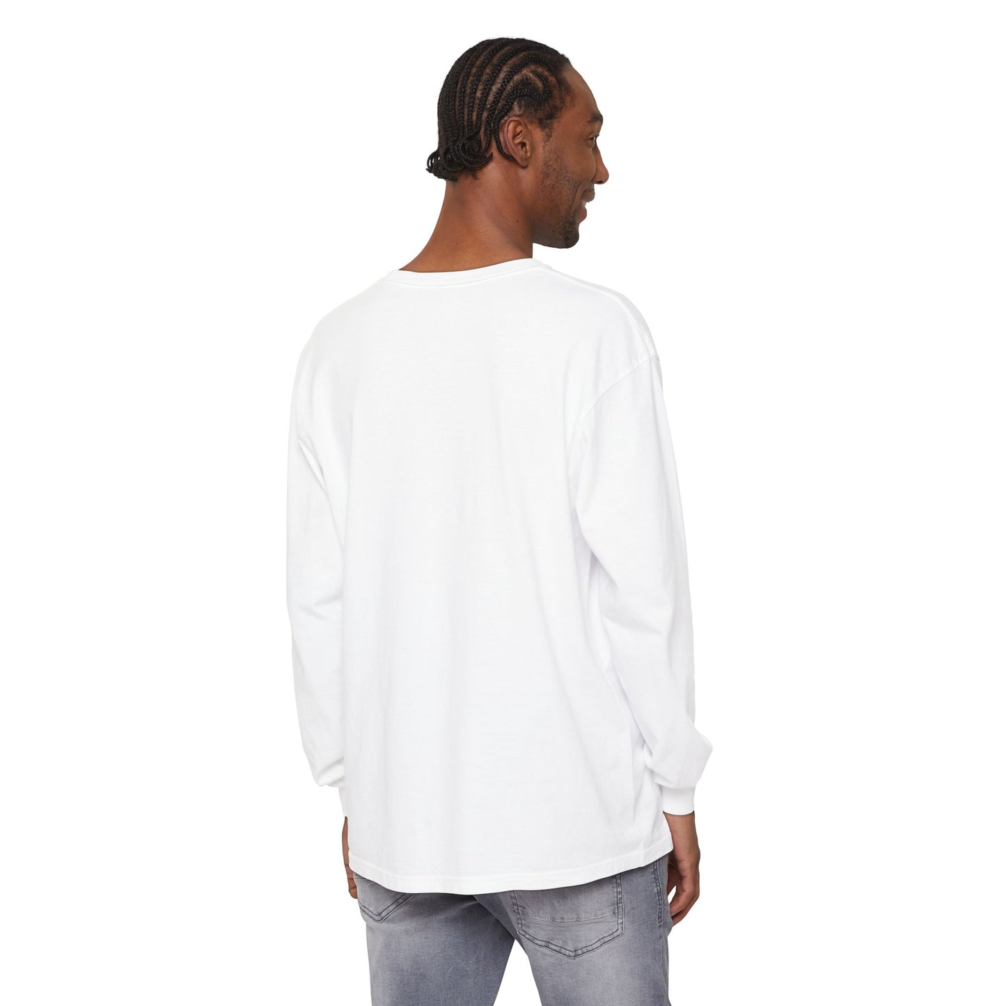 Inspire.World Unisex Garment-dyed Long Sleeve T-Shirt