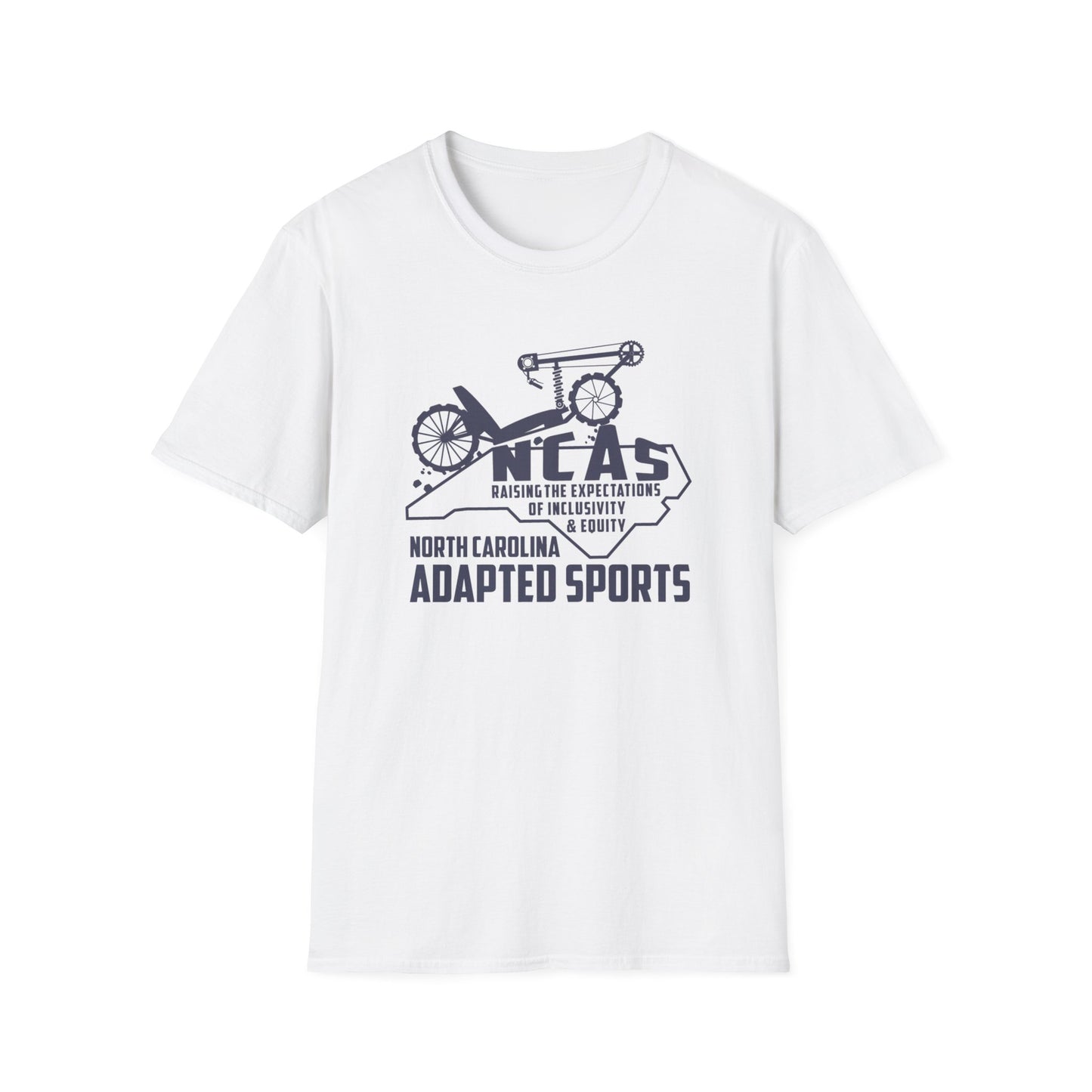 NC Adapted Sports - Unisex Softstyle T-Shirt
