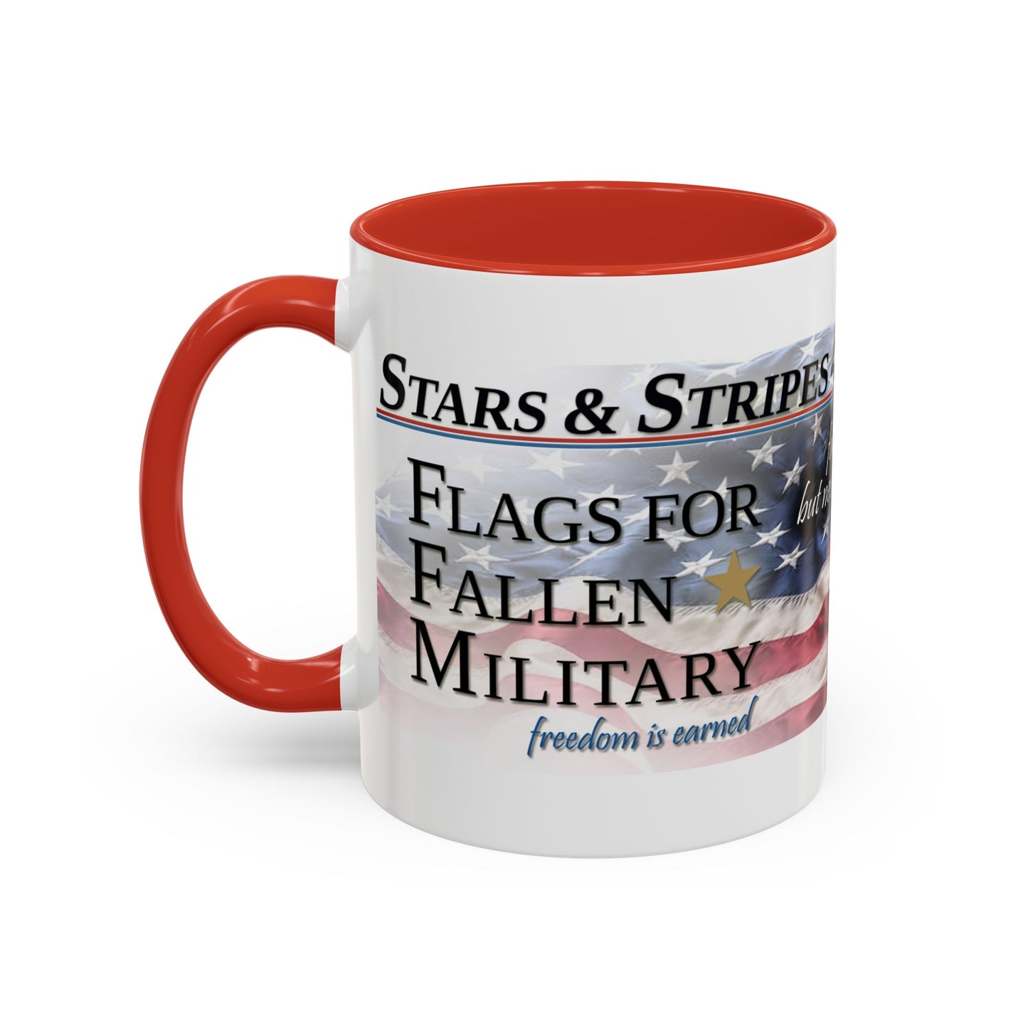 Stars Stripes 4 Ever Foundation Accent Coffee Mug (11, 15oz)