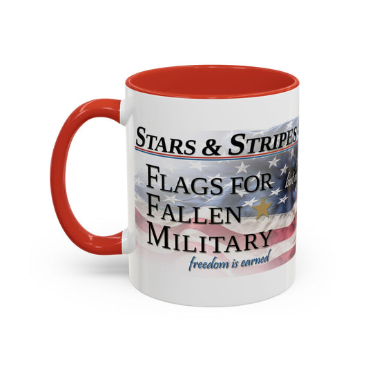 Stars Stripes 4 Ever Foundation Accent Coffee Mug (11, 15oz)