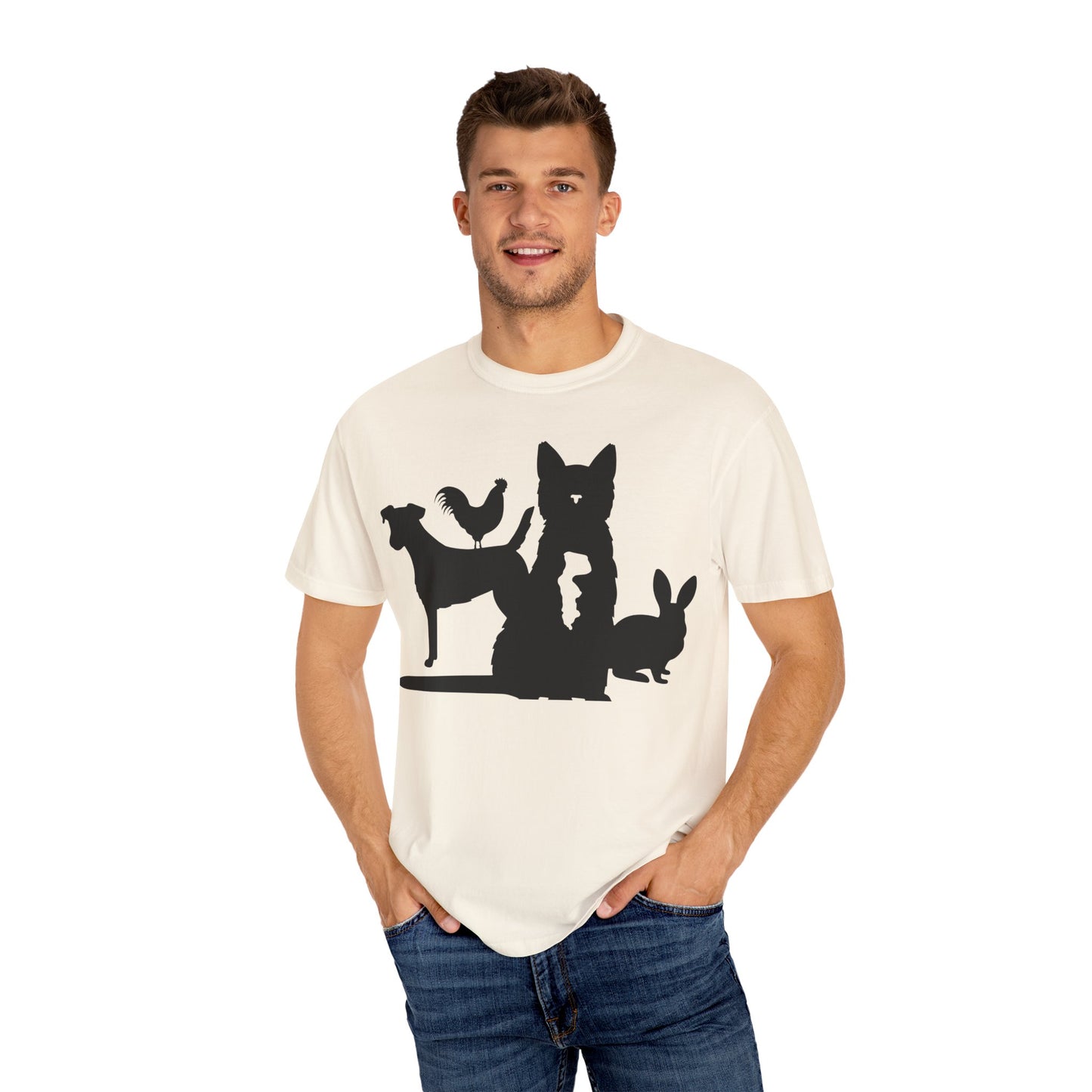 Lake Lowell Animal Rescue Unisex Garment-Dyed T-shirt