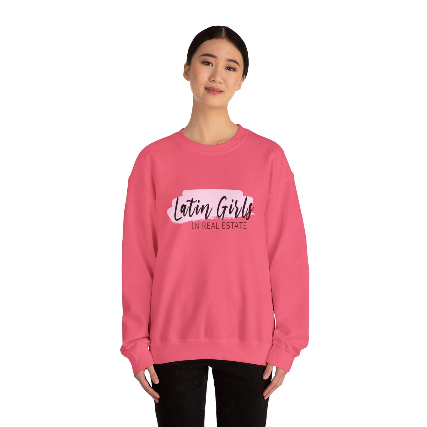 Latin Girls In Real Estate Unisex Heavy Blend™ Crewneck Sweatshirt