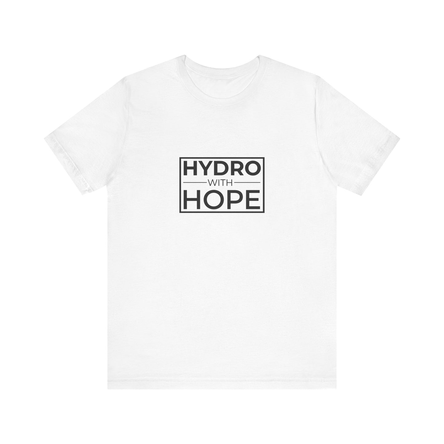 Hydro with Hope Unisex Jersey Short Sleeve Tee
