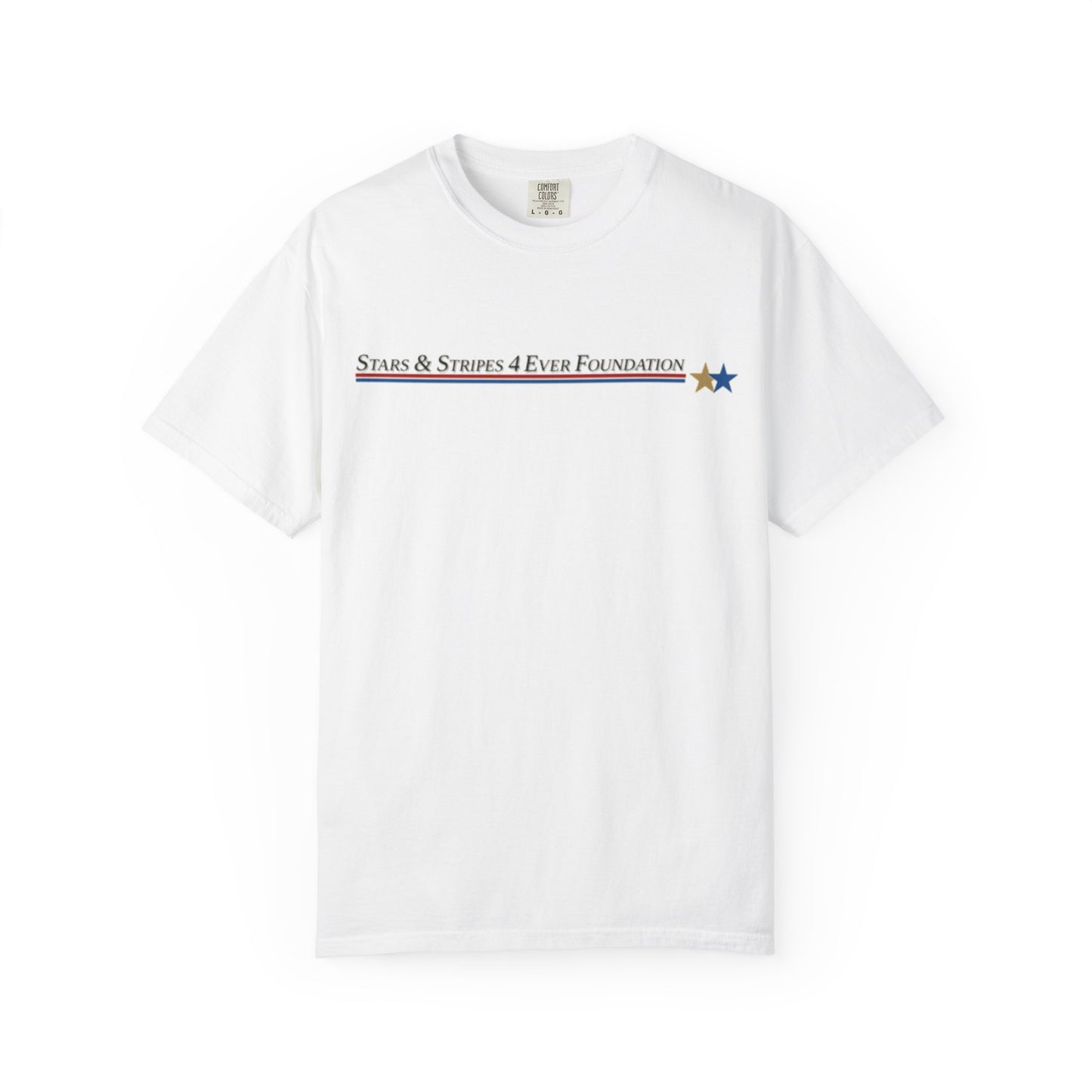 Stars Stripes 4 Ever Foundation Unisex Garment-Dyed T-shirt