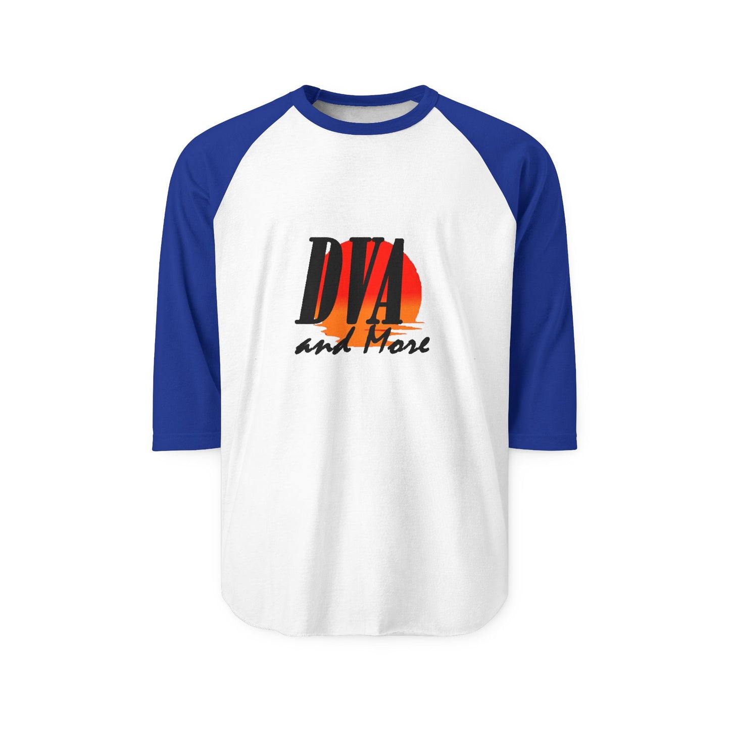 DVA Unisex Three-Quarter Sleeve Raglan Shirt