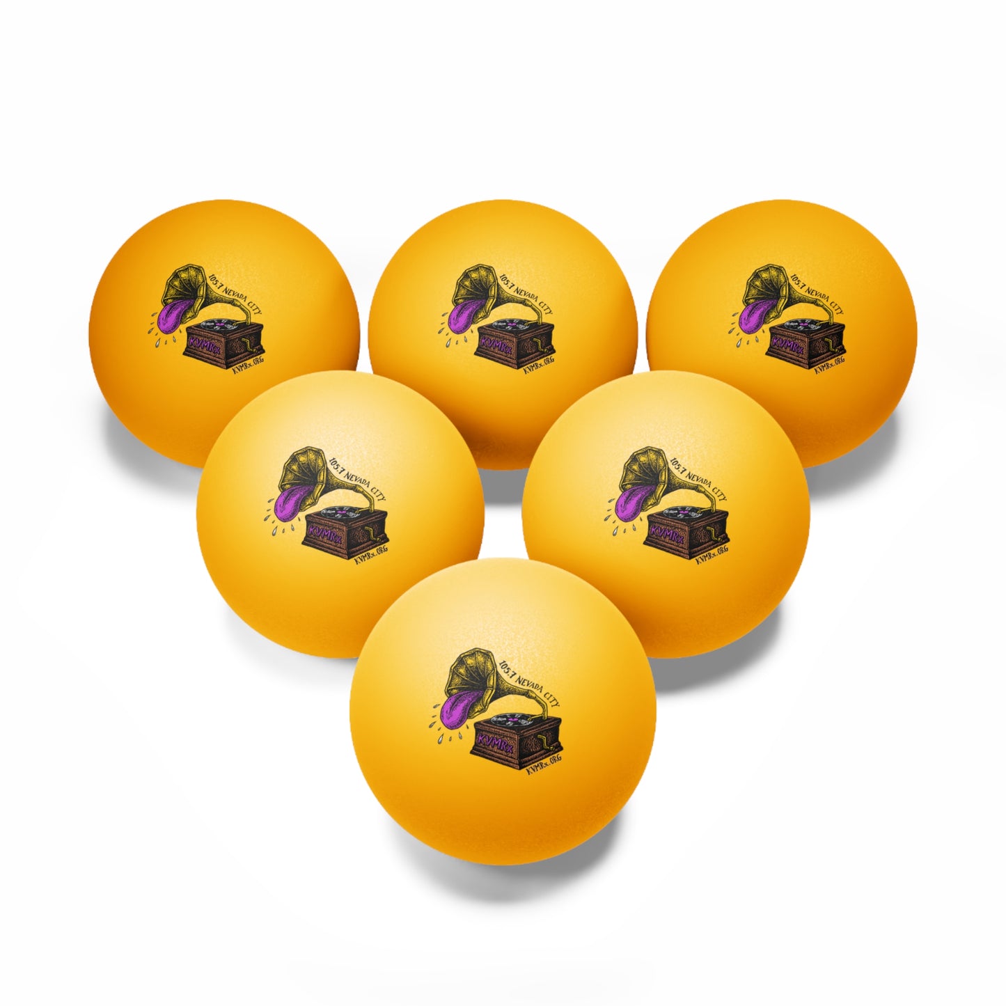 KVMRx Grammophone Ping Pong Ball Set