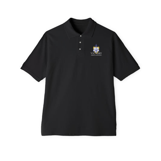 Victory Christian Center School Men's Piqué Polo
