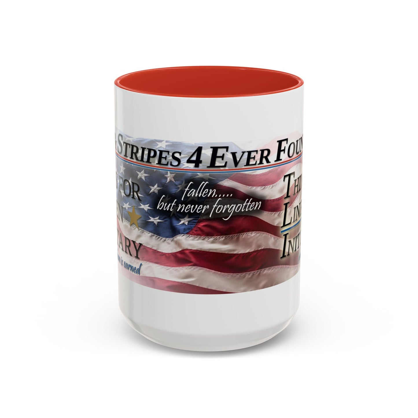 Stars Stripes 4 Ever Foundation Accent Coffee Mug (11, 15oz)