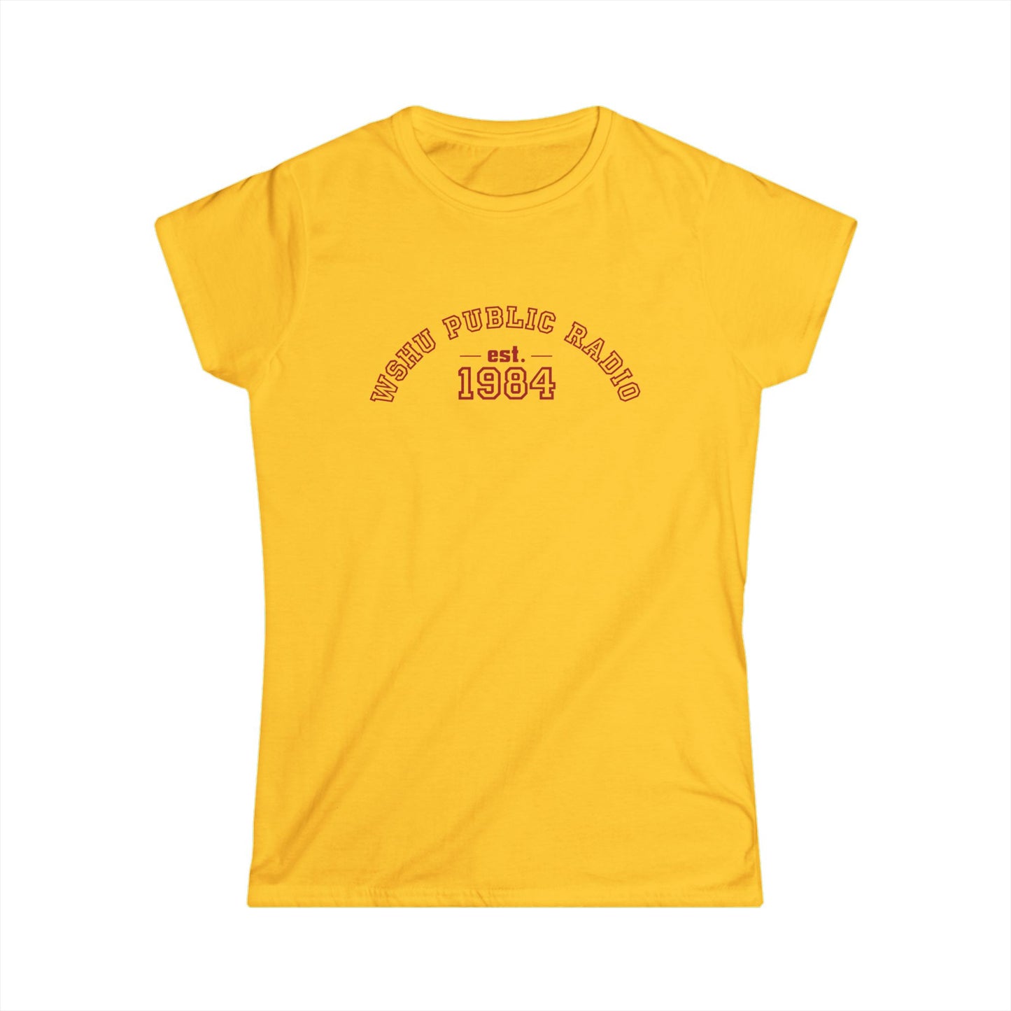 WSHU Women's Softstyle Tee